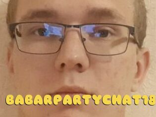 BABARPARTYCHAT18