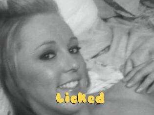 Licked